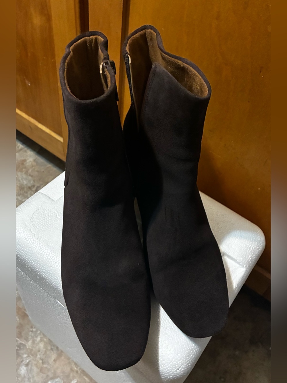 Blondo brown suede leather boots-7.5 mint!